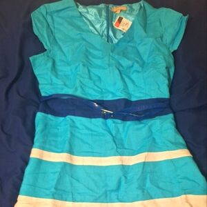 Kids size 14 blue dress